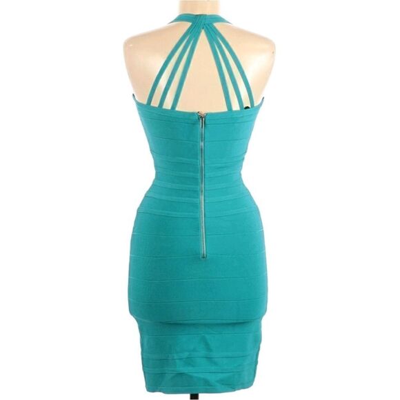 Bebe Cocktail Dress Bodycon - Picture 2 of 3
